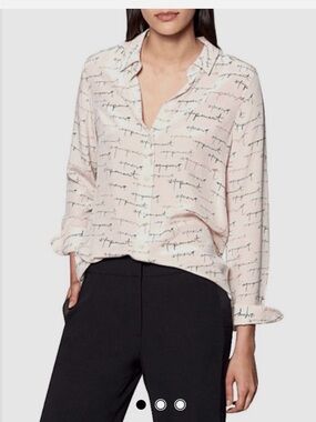 Equipment Essential Silk Button Up Blouse